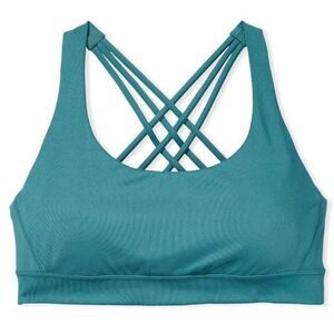 Victoria’s Secret Essentials Strappy Padded / Removable Padding Sports bra Teal